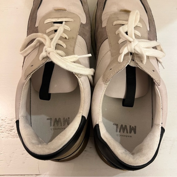 Madewell Mens Kickoff Trainer Sneakers Canvas and Suede, 13 - Picture 6 of 9